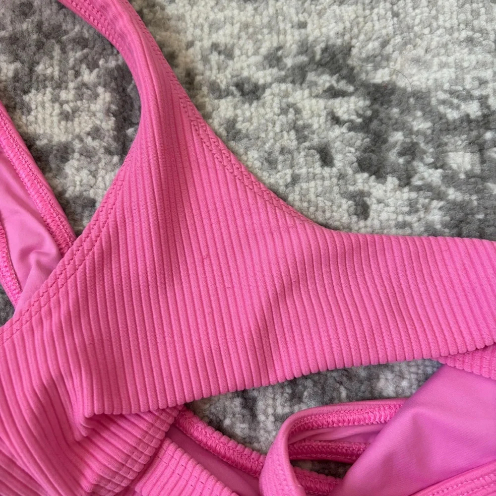 Frankie's Bikinis Ribbed Set Connor Top Georgia Bottoms